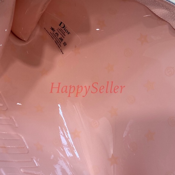 Dior Pouch Cosmetic Organizer Makeup Clutch Case Shaving Kit Dopp Bag Pink NEW - Picture 6 of 8